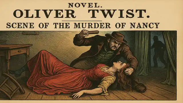 Scene of the Murder of Nancy in Oliver Twist