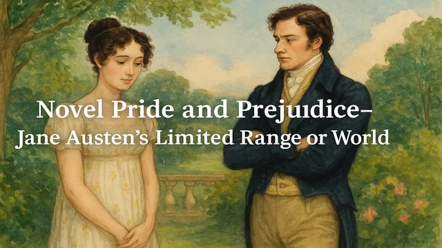 Novel Pride and Prejudice— Jane Austen’s Limited Range or World