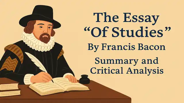 Of Studies By Francis Bacon | Summary and Critical Analysis