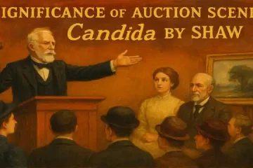 Significance of Auction Scene in Candida by Shaw