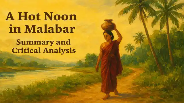 A Hot Noon in Malabar, Summary and Critical Analysis