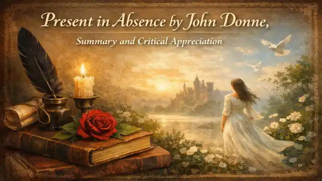 Present in Absence by John Donne, Summary and Critical Appreciation