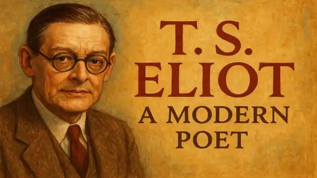 T.S. Eliot A Modern Poet