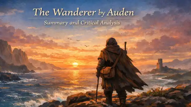 The Wanderer by Auden, Summary and Critical Analysis