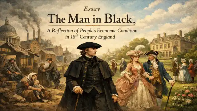 Essay The Man in Black Is A Reflection of Social and Economic Condition in 18th Century England