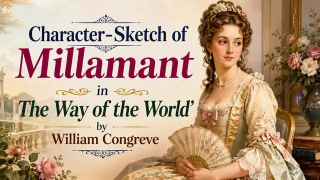 Character-Sketch of Millamant in The Way of the World' by William Congreve