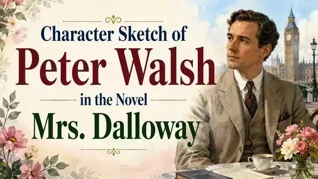 Character Sketch of Peter Walsh in the Novel Mrs. Dalloway