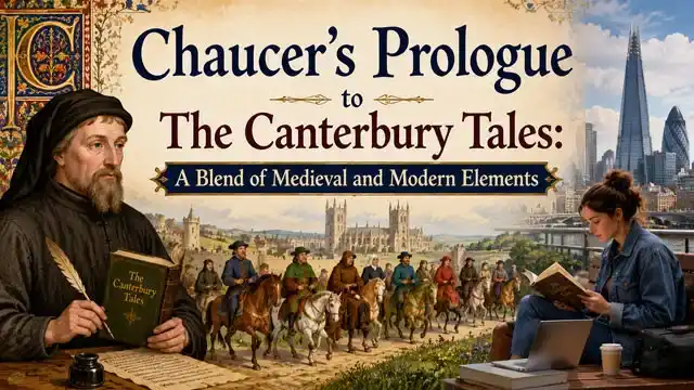 Chaucer’s Prologue to The Canterbury Tales: A Blend of Medieval and Modern Elements