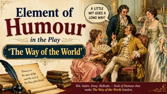 Element of Humour in the Play 'The Way of the World'