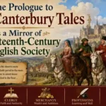 The Prologue to The Canterbury Tales As A Mirror of Fourteenth-Century English Society