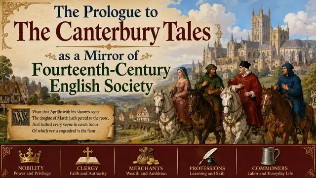 The Prologue to The Canterbury Tales As A Mirror of Fourteenth-Century English Society