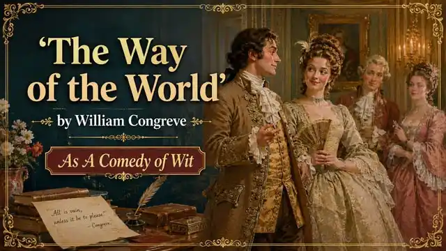 'The Way of the World' by William Congreve As A Comedy of Wit