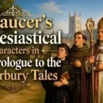 Chaucer's Ecclesiastical characters in The Prologue to the Canterbury Tales