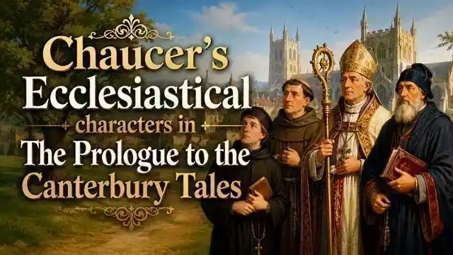 Chaucer's Ecclesiastical characters in The Prologue to the Canterbury Tales